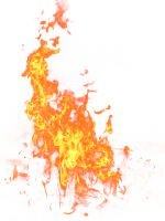 Fire transparent PNG image