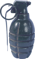 Hand grenade PNG