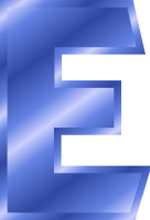 Letter E PNG