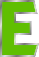 Letter E PNG