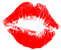 Lips kiss PNG image