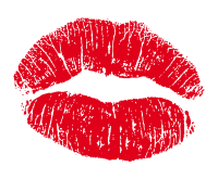 Lips kiss PNG image