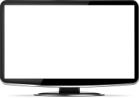 Monitor transparent LCD PNG image