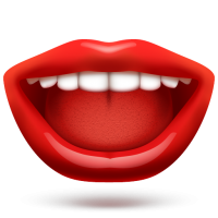 Smile mouth PNG