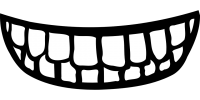 Smile mouth PNG