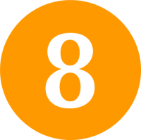 number 8 PNG