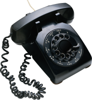 Old telephone PNG