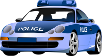 Police car PNG