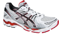 Asics running shoes PNG image