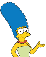 Marge Simpson PNG