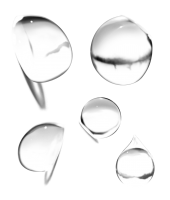 Water drops PNG image