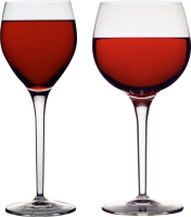 Wine glass PNG image