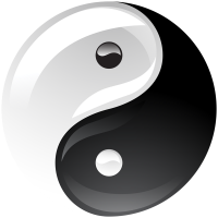 Yin and yang PNG