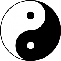 Yin and yang PNG