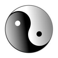 Yin and yang PNG