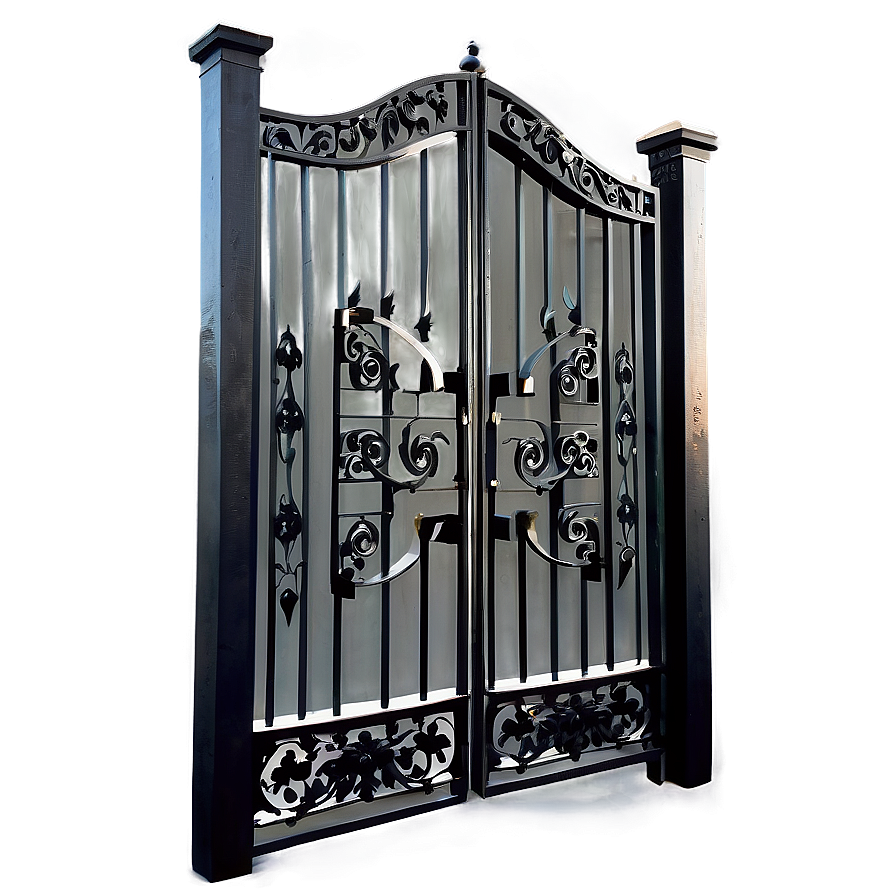 Elegant Iron Gate Png 05242024 PNG Image