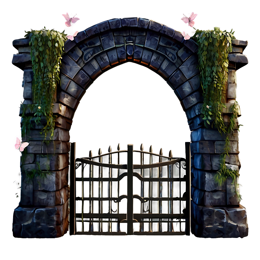 Fantasy Fairy Tale Gate Png 05242024 | PNGpix.com