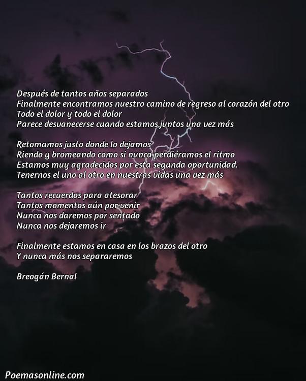 Inspirador Poema de Reencuentro de Amor, Cinco Mejores Poemas de Reencuentro de Amor