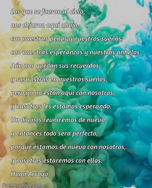 Cinco Poemas para los que Se Fueron al Cielo