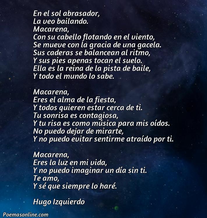 Hermoso Poema para Macarena, Cinco Mejores Poemas para Macarena