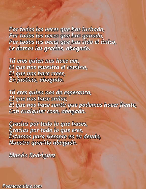 5 Poemas para una Abogada