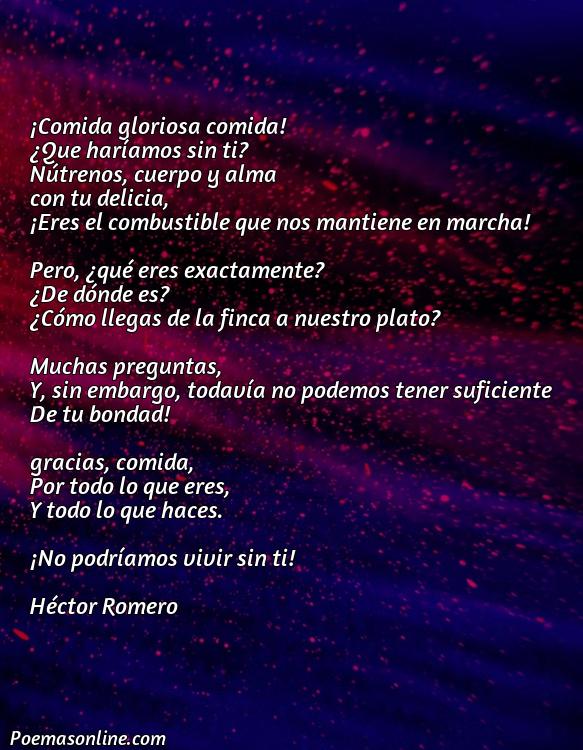 Inspirador Poema sobre Comida con Preguntas, Poemas sobre Comida con Preguntas