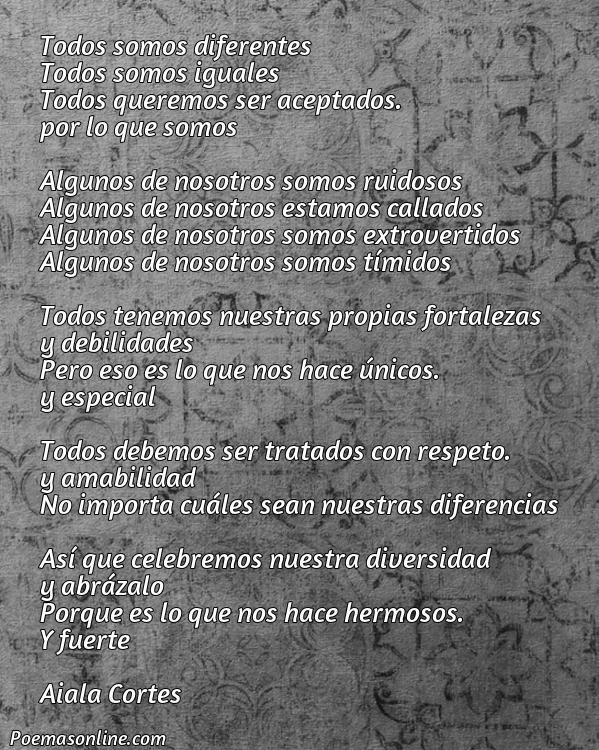 Reflexivo Poema sobre la Atención a la Diversidad, Cinco Poemas sobre la Atención a la Diversidad