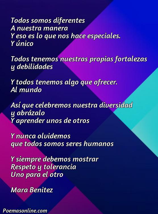 Mejor Poema sobre la Atención a la Diversidad, Poemas sobre la Atención a la Diversidad