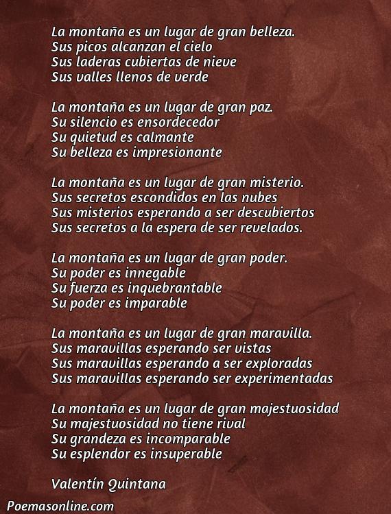 Cinco Mejores Poemas sobre la Montaña