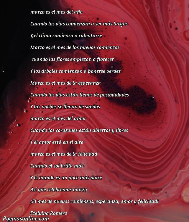 5 Mejores Poemas sobre Marzo