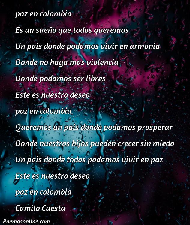 Cinco Poemas sobre Paz Colombia