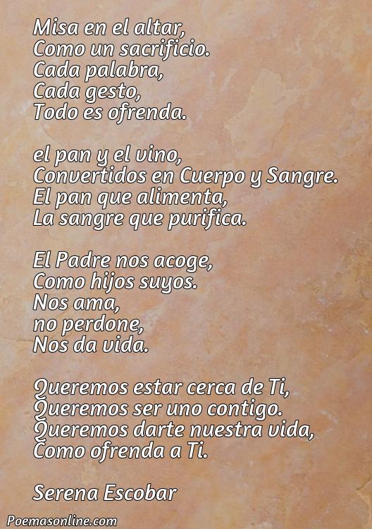 Lindo Poema sobre Sacrificio de la Misa, Poemas sobre Sacrificio de la Misa