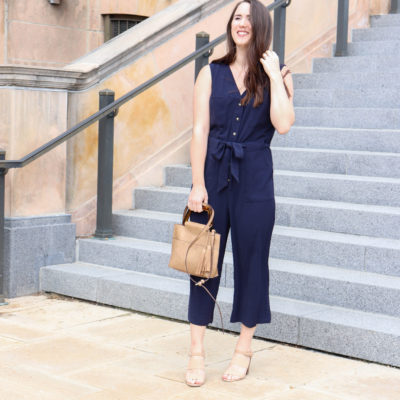 Navy Blue Jumpsuit