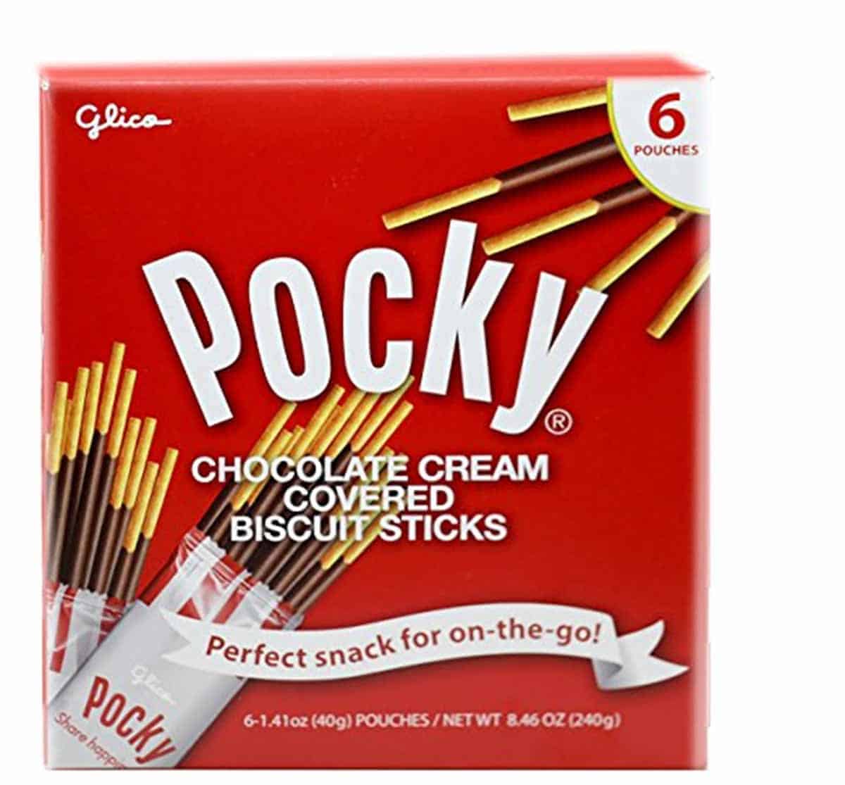 A box of Chocolate Pocky