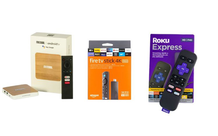 Android TV box, Amazon Fire TV, Roku