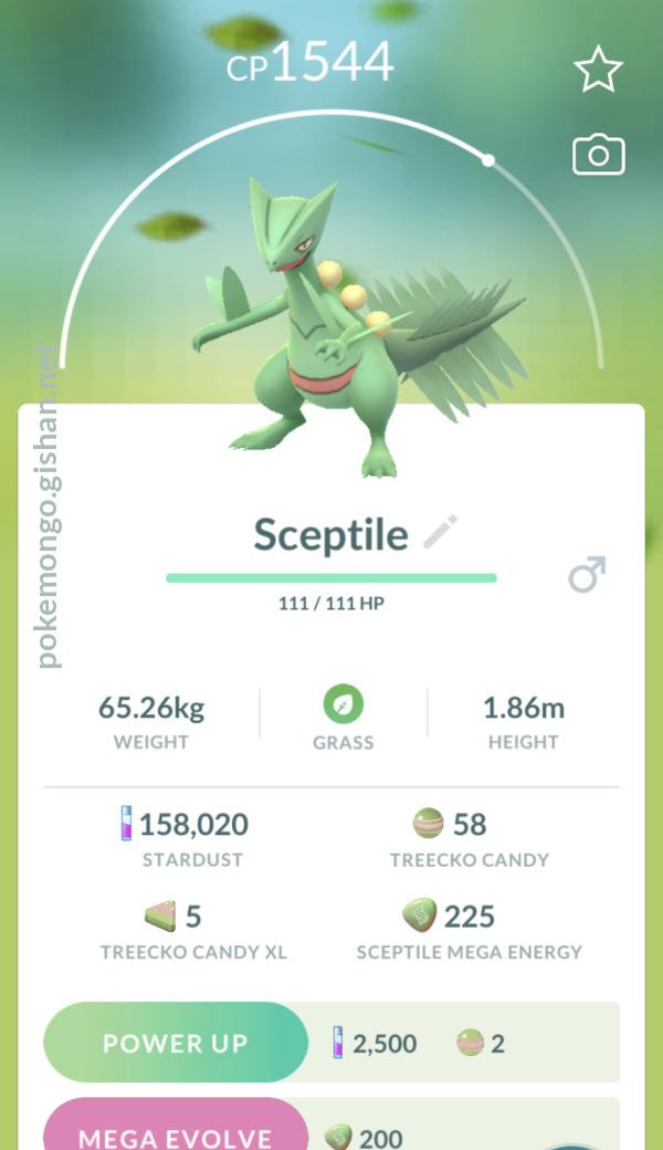 Pokemon Sceptile