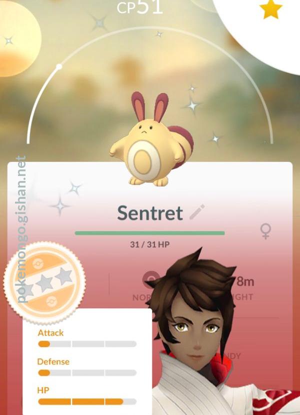 Sentret Pokemon Go