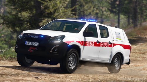 Isuzu D-Max Pack - Law Enforcement - Polish Emergency V