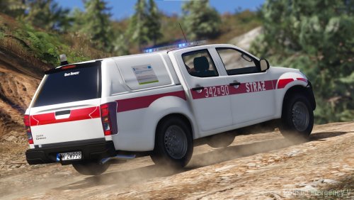 Isuzu D-Max Pack - Law Enforcement - Polish Emergency V