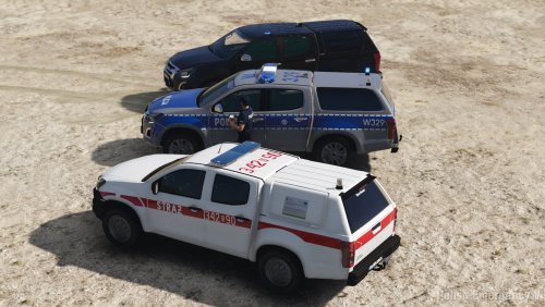 Isuzu D-Max Pack - Law Enforcement - Polish Emergency V