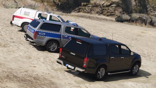 Isuzu D-Max Pack - Law Enforcement - Polish Emergency V