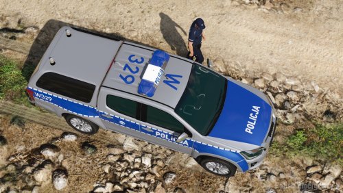 Isuzu D-Max Pack - Law Enforcement - Polish Emergency V