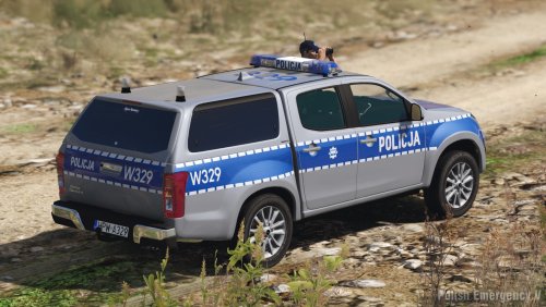 Isuzu D-Max Pack - Law Enforcement - Polish Emergency V