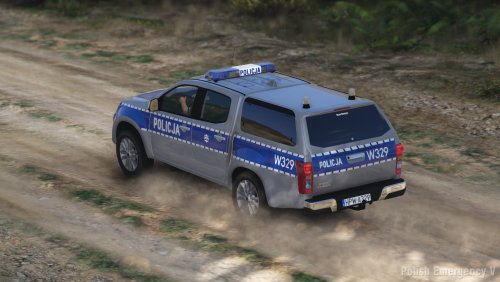 Isuzu D-Max Pack - Law Enforcement - Polish Emergency V