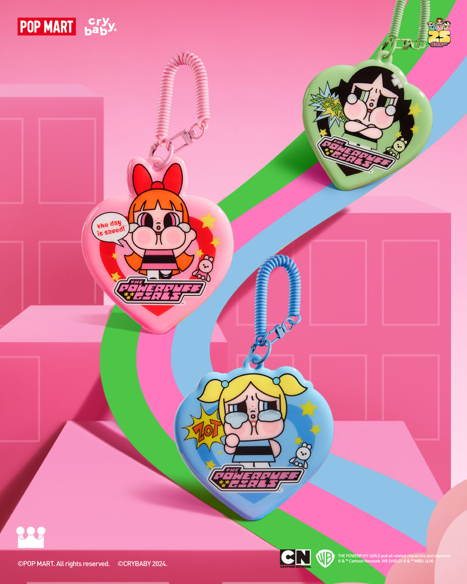 POP MART CRYBABY× Powerpuff Girls Series-Card Holder Blind Box – POP ...