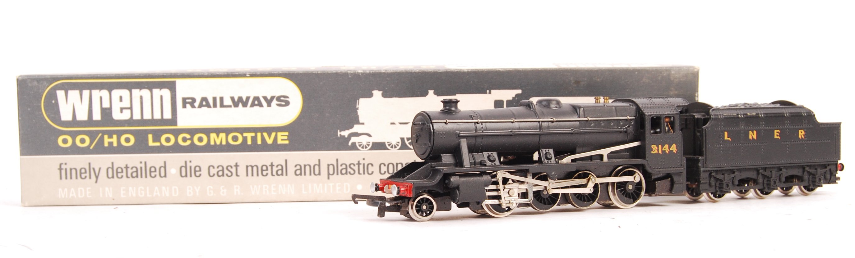 RARE VINTAGE WRENN 00 GAUGE MODEL RAILWAY TRAINSET LOCOMOTIVE