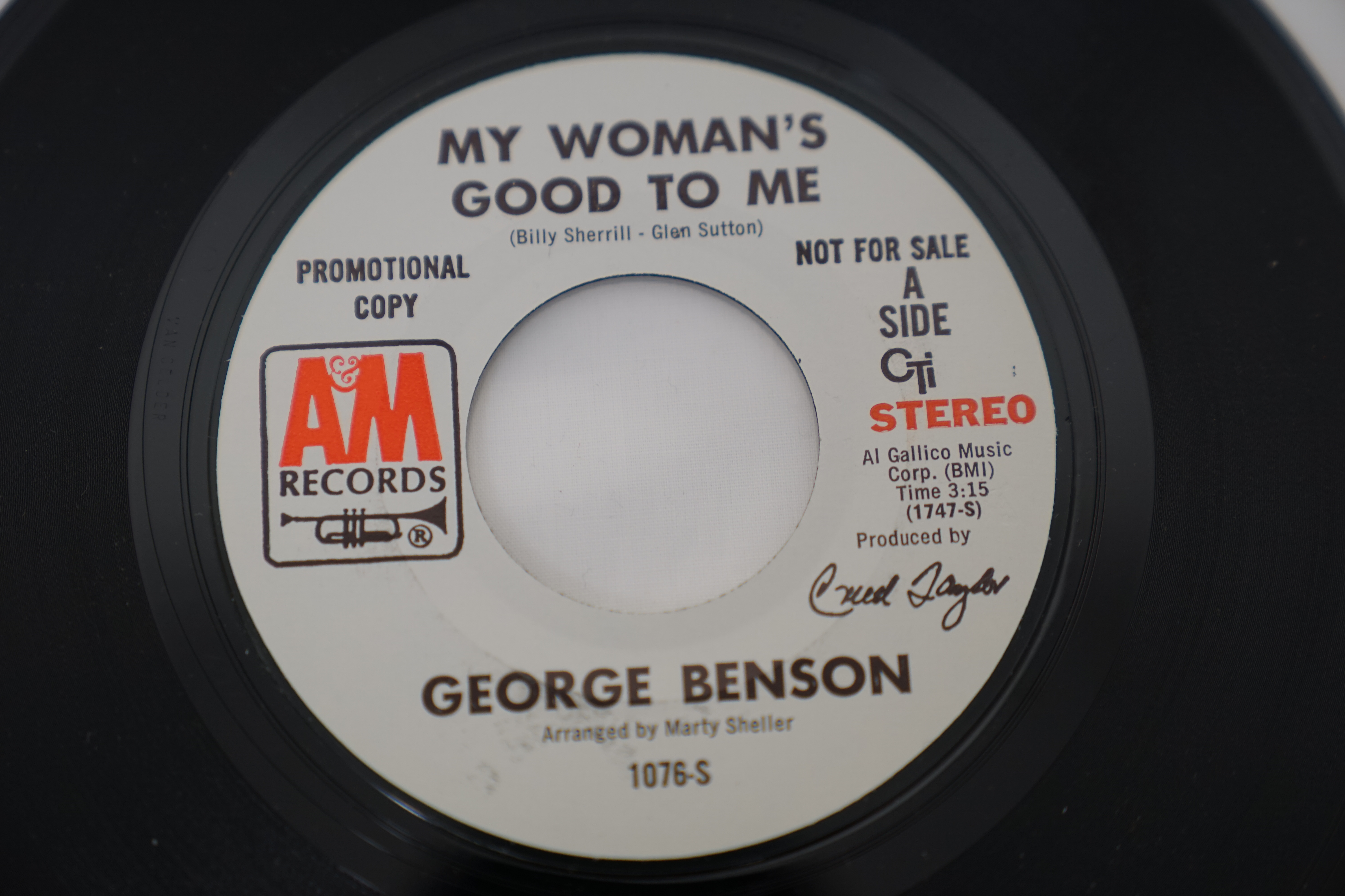 Vinyl - 3 Rare Northern Soul / Modern Soul original US 1st pressing singles on A&M Records. George - Image 9 of 12