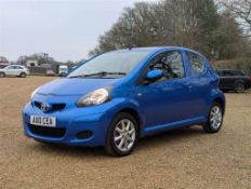 2010 TOYOTA AYGO BLUE VVT-I