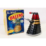 Marx - Dr Who - A boxed 1964 dated battery operated Dalek in black.