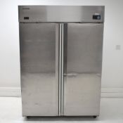 Hoshizaki CF2B-FS Freezer 2-Section 2-Door Upright Full Stainless Doors 47.2cf